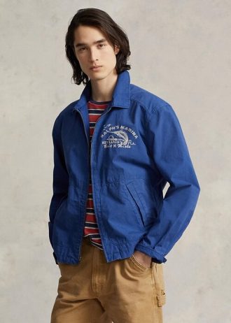 Jachete din poplin Marina Ralph Lauren Ralph Lauren pentru bărbați Royal