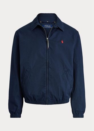 Jachete din poplin Ralph Lauren Bayport pentru bărbați bleumarin