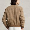 Jachete din tweed din amestec de in Ralph Lauren maro pentru bărbați Jachete din tweed din amestec de in Ralph Lauren maro pentru bărbați
