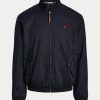 Jachete din twill de bumbac Ralph Lauren pentru bărbați bleumarin Jachete din twill de bumbac Ralph Lauren pentru bărbați bleumarin