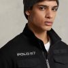Jachete hibride hidrofuge Ralph Lauren pentru bărbați negre Jachete hibride hidrofuge Ralph Lauren pentru bărbați negre