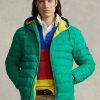 Jachete impermeabile la pachet Ralph Lauren pentru bărbați verzi Jachete impermeabile la pachet Ralph Lauren pentru bărbați verzi