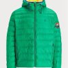 Jachete impermeabile la pachet Ralph Lauren pentru bărbați verzi Jachete impermeabile la pachet Ralph Lauren pentru bărbați verzi