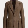 Jachete maro Ralph Lauren, cu paiete, tip Herringbone