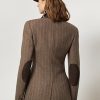 Jachete maro Ralph Lauren, cu paiete, tip Herringbone