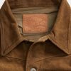 Jachete maro Ralph Lauren Roughout din piele intoarsa pentru barbati Jachete maro Ralph Lauren Roughout din piele intoarsa pentru barbati