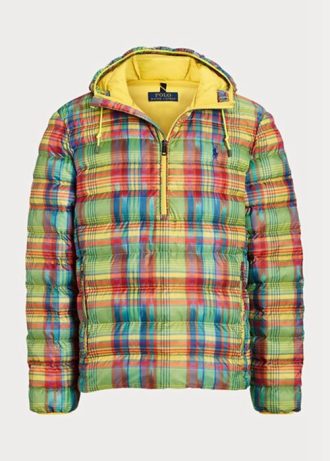 Jachete multicolore pentru bărbați Ralph Lauren în carouri, ambalate, hidrofuge Jachete multicolore pentru bărbați Ralph Lauren în carouri, ambalate, hidrofuge