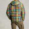 Jachete multicolore pentru bărbați Ralph Lauren în carouri, ambalate, hidrofuge Jachete multicolore pentru bărbați Ralph Lauren în carouri, ambalate, hidrofuge