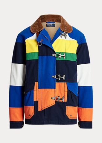 Jachete multicolore pentru bărbați Ralph Lauren The Cortland Patchwork Jachete multicolore pentru bărbați Ralph Lauren The Cortland Patchwork