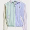 Jachete multicolore Ralph Lauren Bayport Oxford în dungi pentru bărbați Jachete multicolore Ralph Lauren Bayport Oxford în dungi pentru bărbați
