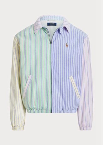 Jachete multicolore Ralph Lauren Bayport Oxford în dungi pentru bărbați Jachete multicolore Ralph Lauren Bayport Oxford în dungi pentru bărbați