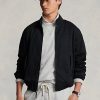 Jachete negre din bumbac Ralph Lauren pentru bărbați Jachete negre din bumbac Ralph Lauren pentru bărbați