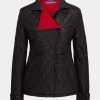 Jachete negre din tafta de mătase Ralph Lauren Doma pentru femei Jachete negre din tafta de mătase Ralph Lauren Doma pentru femei