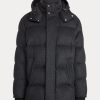 Jachete negre pentru bărbați Ralph Lauren Cameron din puf din amestec de lână Jachete negre pentru bărbați Ralph Lauren Cameron din puf din amestec de lână