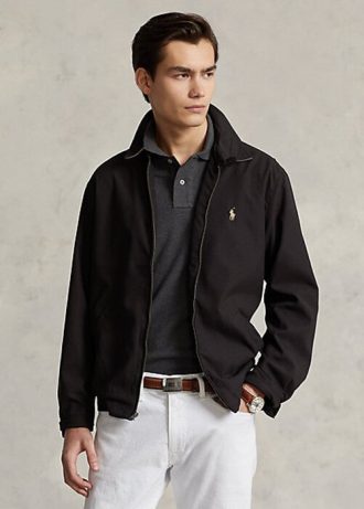 Jachete negre Ralph Lauren Bi-Swing pentru bărbați Jachete negre Ralph Lauren Bi-Swing pentru bărbați