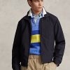 Jachete negru pentru bărbați Ralph Lauren, impermeabile la pachet Jachete negru pentru bărbați Ralph Lauren, impermeabile la pachet