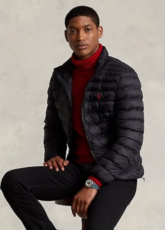 Jachete negru pentru bărbați Ralph Lauren The Packable Jachete negru pentru bărbați Ralph Lauren The Packable