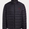 Jachete negru pentru bărbați Ralph Lauren The Packable