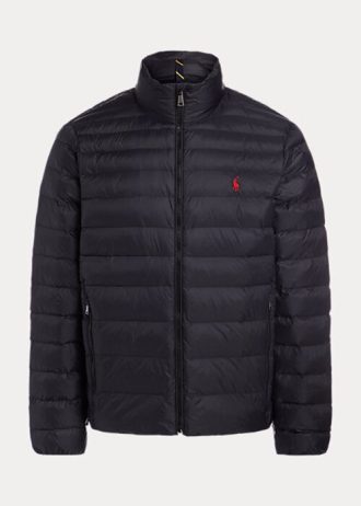 Jachete negru pentru bărbați Ralph Lauren The Packable Jachete negru pentru bărbați Ralph Lauren The Packable