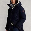 Jachete parka cu puf hidrofugă Ralph Lauren pentru bărbați bleumarin