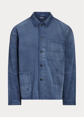 Jachete pentru bărbați, albastre, în sarg, Ralph Lauren Jachete pentru bărbați, albastre, în sarg, Ralph Lauren