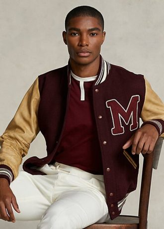 Jachete pentru bărbați din colecția The Morehouse Ralph Lauren Burgundy