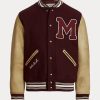 Jachete pentru bărbați din colecția The Morehouse Ralph Lauren Burgundy