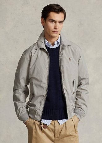 Jachete pentru bărbați, gri Ralph Lauren, impermeabile la pachet Jachete pentru bărbați, gri Ralph Lauren, impermeabile la pachet