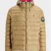 Jachete pentru bărbați Kaki Ralph Lauren, care sunt ambalate, hidrofuge Jachete pentru bărbați Kaki Ralph Lauren, care sunt ambalate, hidrofuge