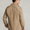 Jachete pentru bărbați kaki Ralph Lauren Dobby Utility overshirt Jachete pentru bărbați kaki Ralph Lauren Dobby Utility overshirt