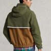 Jachete pentru bărbați, maro, multicolore, cu glugă, impermeabile, ambalate Ralph Lauren