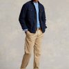 Jachete peste cămașă Oxford vopsite în îmbrăcăminte Ralph Lauren pentru bărbați bleumarin Jachete peste cămașă Oxford vopsite în îmbrăcăminte Ralph Lauren pentru bărbați bleumarin