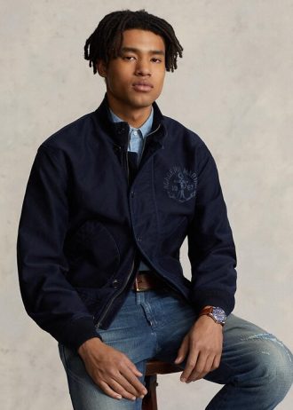 Jachete Ralph Lauren Graphic Deck pentru bărbați bleumarin Jachete Ralph Lauren Graphic Deck pentru bărbați bleumarin
