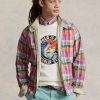 Jachete reversibile Madras-Twill Ralph Lauren pentru bărbați gri
