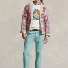 Jachete reversibile Madras-Twill Ralph Lauren pentru bărbați gri