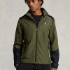 Jachete Ripstop hidrofuge Ralph Lauren pentru bărbați Olive Jachete Ripstop hidrofuge Ralph Lauren pentru bărbați Olive