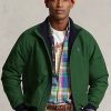 Jachete verzi pentru bărbați Ralph Lauren cu mâneci raglan
