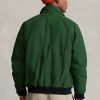Jachete verzi pentru bărbați Ralph Lauren cu mâneci raglan