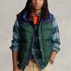 Jachete verzi pentru bărbați Ralph Lauren, cu puf, hidrofugă Jachete verzi pentru bărbați Ralph Lauren, cu puf, hidrofugă
