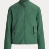 Jachete verzi pentru bărbați Ralph Lauren, în amestec de in, din sarg în oase Jachete verzi pentru bărbați Ralph Lauren, în amestec de in, din sarg în oase