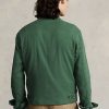 Jachete verzi pentru bărbați Ralph Lauren, în amestec de in, din sarg în oase Jachete verzi pentru bărbați Ralph Lauren, în amestec de in, din sarg în oase