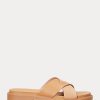 Maro Ralph Lauren Kelsie Nappa Leather & Sandale din piele intoarsa Maro Ralph Lauren Kelsie Nappa Leather & Sandale din piele intoarsa
