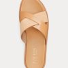 Maro Ralph Lauren Kelsie Nappa Leather & Sandale din piele intoarsa Maro Ralph Lauren Kelsie Nappa Leather & Sandale din piele intoarsa