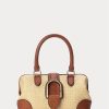 Mini geantă de mână Ralph Lauren Rafia Welington Natural pentru femei Mini geantă de mână Ralph Lauren Rafia Welington Natural pentru femei