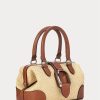 Mini geantă de mână Ralph Lauren Rafia Welington Natural pentru femei Mini geantă de mână Ralph Lauren Rafia Welington Natural pentru femei