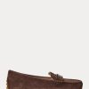 Mocasini maro Ralph Lauren Barnsbury din piele intoarsa de dama Mocasini maro Ralph Lauren Barnsbury din piele intoarsa de dama