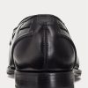 Mocasini negri din piele de vițel cu ciucuri Ralph Lauren Luther pentru bărbați Mocasini negri din piele de vițel cu ciucuri Ralph Lauren Luther pentru bărbați