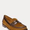 Mocasini Penny din piele intoarsa, maro, Ralph Lauren, pentru femei Mocasini Penny din piele intoarsa, maro, Ralph Lauren, pentru femei