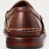 Mocasini Penny din piele Ralph Lauren Edric maro pentru bărbați Mocasini Penny din piele Ralph Lauren Edric maro pentru bărbați