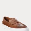 Mocasini Penny din piele Ralph Lauren Keaton maro pentru bărbați Mocasini Penny din piele Ralph Lauren Keaton maro pentru bărbați